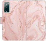 iSaprio flip pouzdro RoseGold Marble pro Samsung Galaxy S20 FE - Phone Cover