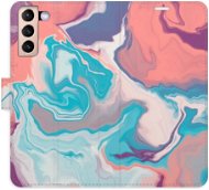 iSaprio flip pouzdro Abstract Paint 06 pro Samsung Galaxy S21 - Phone Cover