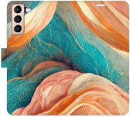 iSaprio flip pouzdro Blue and Orange pro Samsung Galaxy S21 - Phone Cover