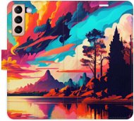iSaprio flip puzdro Colorful Mountains 02 pre Samsung Galaxy S21 - Kryt na mobil