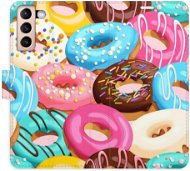 iSaprio flip pouzdro Donuts Pattern 02 pro Samsung Galaxy S21 - Phone Cover