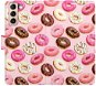 iSaprio flip puzdro Donuts Pattern 03 na Samsung Galaxy S21 - Kryt na mobil