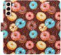 iSaprio flip puzdro Donuts Pattern pre Samsung Galaxy S21 - Kryt na mobil