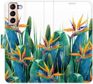 iSaprio flip pouzdro Exotic Flowers 02 pro Samsung Galaxy S21 - Phone Cover