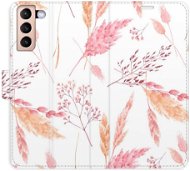 iSaprio flip pouzdro Ornamental Flowers pro Samsung Galaxy S21 - Phone Cover