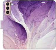 iSaprio flip puzdro Purple Paint na Samsung Galaxy S21 - Kryt na mobil
