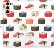 iSaprio flip puzdro Sushi Pattern 02 pre Samsung Galaxy S21 - Kryt na mobil