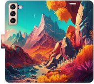 iSaprio flip puzdro Colorful Mountains pre Samsung Galaxy S21 - Kryt na mobil