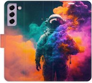 iSaprio flip pouzdro Astronaut in Colours 02 pro Samsung Galaxy S21 FE 5G - Phone Cover