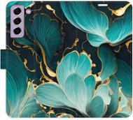 iSaprio flip pouzdro Blue Flowers 02 pro Samsung Galaxy S21 FE 5G - Phone Cover