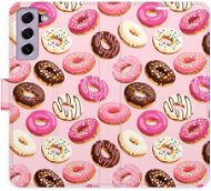 iSaprio flip pouzdro Donuts Pattern 03 pro Samsung Galaxy S21 FE 5G - Phone Cover
