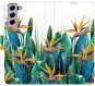 iSaprio flip pouzdro Exotic Flowers 02 pro Samsung Galaxy S21 FE 5G - Phone Cover