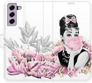 iSaprio flip pouzdro Girl with bubble pro Samsung Galaxy S21 FE 5G - Phone Cover