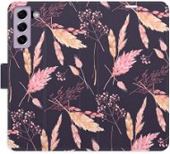 Phone Cover iSaprio flip pouzdro Ornamental Flowers 02 pro Samsung Galaxy S21 FE 5G - Kryt na mobil