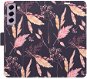 Kryt na mobil iSaprio flip puzdro Ornamental Flowers 02 pre Samsung Galaxy S21 FE 5G - Kryt na mobil