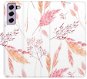 iSaprio flip pouzdro Ornamental Flowers pro Samsung Galaxy S21 FE 5G - Phone Cover