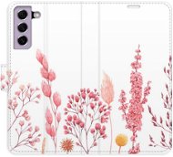 iSaprio flip puzdro Pink Flowers 03 na Samsung Galaxy S21 FE 5G - Kryt na mobil