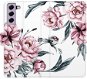 iSaprio flip pouzdro Pink Flowers pro Samsung Galaxy S21 FE 5G - Phone Cover