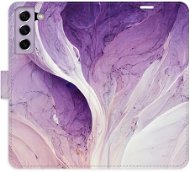 iSaprio flip pouzdro Purple Paint pro Samsung Galaxy S21 FE 5G - Phone Cover
