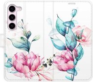 iSaprio flip pouzdro Beautiful Flower pro Samsung Galaxy S23 5G - Phone Cover