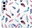 Pouzdro Colorful Feathers pro Samsung Galaxy S23 5G