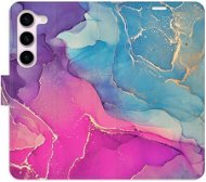 iSaprio flip pouzdro Colour Marble 02 pro Samsung Galaxy S23 5G - Phone Cover
