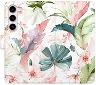 iSaprio flip case Flower Pattern 07 for Samsung Galaxy S23 5G - Phone Cover