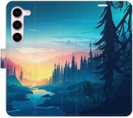 iSaprio flip puzdro Magical Landscape na Samsung Galaxy S23 5G - Kryt na mobil