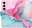 Pouzdro PinkBlue Marble pro Samsung Galaxy S23 5G