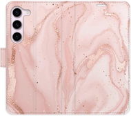 iSaprio flip puzdro RoseGold Marble na Samsung Galaxy S23 5G - Kryt na mobil