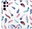 Pouzdro Colorful Feathers pro Samsung Galaxy S23 Ultra
