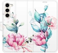 iSaprio flip pouzdro Beautiful Flower pro Samsung Galaxy S23+ 5G - Phone Cover