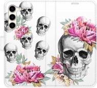 iSaprio flip pouzdro Crazy Skull pro Samsung Galaxy S23+ 5G - Phone Cover