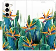 iSaprio flip pouzdro Exotic Flowers 02 pro Samsung Galaxy S23+ 5G - Kryt na mobil