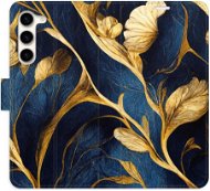 iSaprio flip pouzdro GoldBlue pro Samsung Galaxy S23+ 5G - Phone Cover