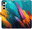 Pouzdro Orange Paint 02 pro Samsung Galaxy S23+ 5G