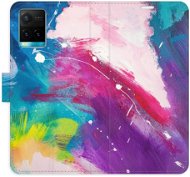 iSaprio flip pouzdro Abstract Paint 05 pro Vivo Y21 / Y21s / Y33s - Phone Cover