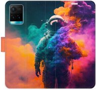 Phone Cover iSaprio flip pouzdro Astronaut in Colours 02 pro Vivo Y21 / Y21s / Y33s - Kryt na mobil