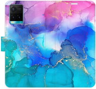 iSaprio flip pouzdro BluePink Paint pro Vivo Y21 / Y21s / Y33s - Phone Cover