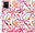 Pouzdro Flower Pattern 10 pro Vivo Y21 / Y21s / Y33s