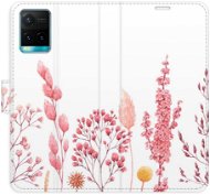 iSaprio flip pouzdro Pink Flowers 03 pro Vivo Y21 / Y21s / Y33s - Phone Cover
