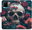 Pouzdro Skull in Roses 02 pro Vivo Y21 / Y21s / Y33s