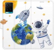 iSaprio flip pouzdro Space 06 pro Vivo Y21 / Y21s / Y33s - Phone Cover