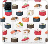 iSaprio flip pouzdro Sushi Pattern 02 pro Vivo Y21 / Y21s / Y33s - Phone Cover