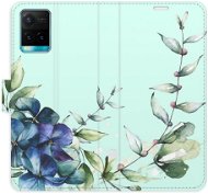 iSaprio flip pouzdro Blue Flowers pro Vivo Y21 / Y21s / Y33s - Phone Cover