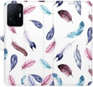 iSaprio flip pouzdro Colorful Feathers pro Xiaomi 11T / 11T Pro - Phone Cover