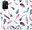 Pouzdro Colorful Feathers pro Xiaomi 11T / 11T Pro