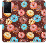 iSaprio flip pouzdro Donuts Pattern pro Xiaomi 11T / 11T Pro - Phone Cover