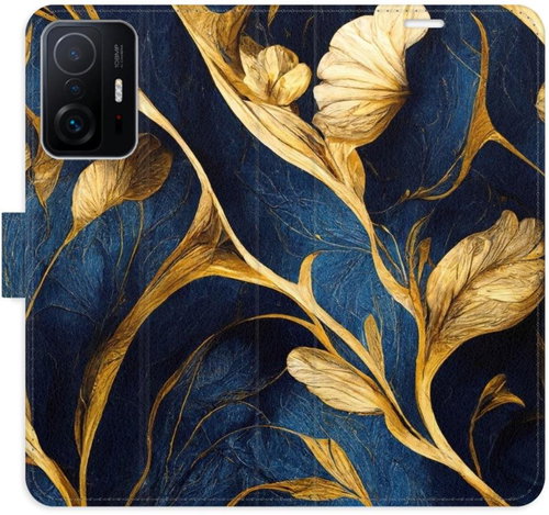 iSaprio flip pouzdro GoldBlue pro Xiaomi 11T / 11T Pro - Phone Cover - Main image