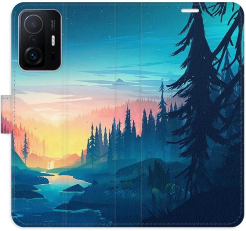 iSaprio flip pouzdro Magical Landscape pro Xiaomi 11T / 11T Pro - Phone Cover - Main image